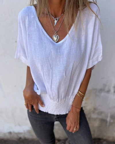 Muse - V-Neck Boho Tee