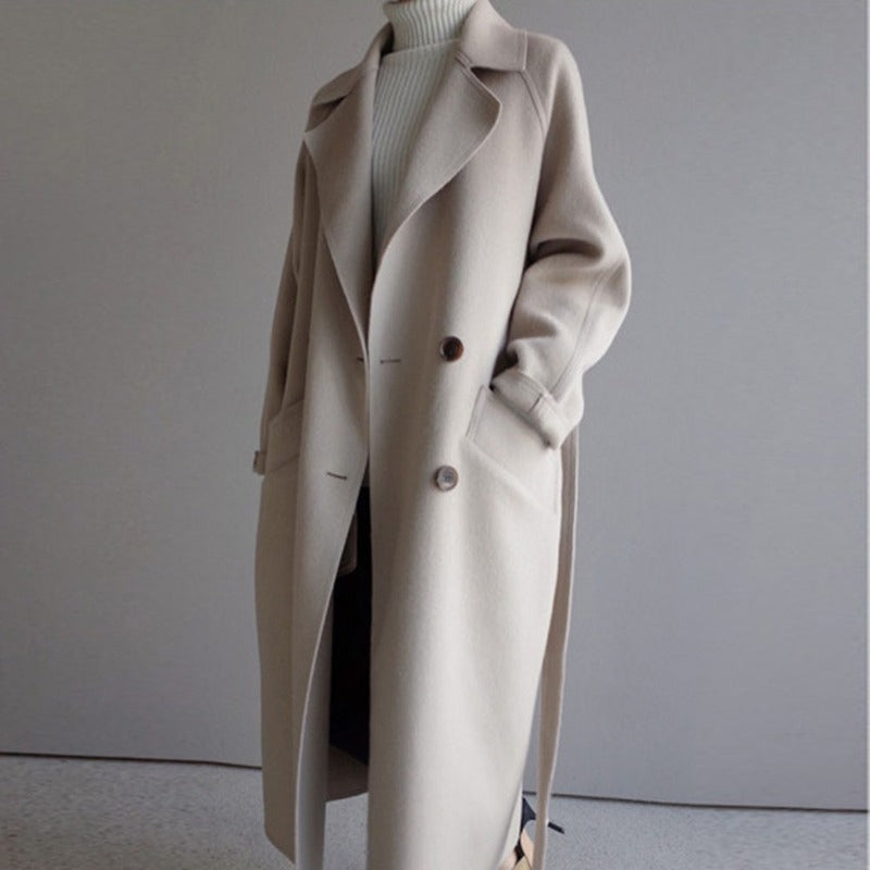 Luxora | Luxe wollen trenchcoat 