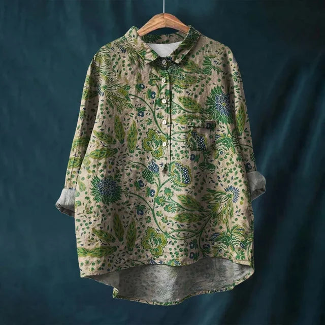 Rosie - VINTAGE BLOEMENBLOUSE