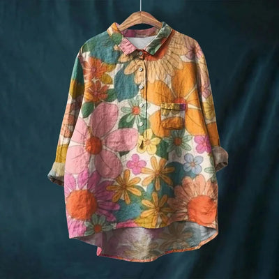 Rosie - VINTAGE BLOEMENBLOUSE