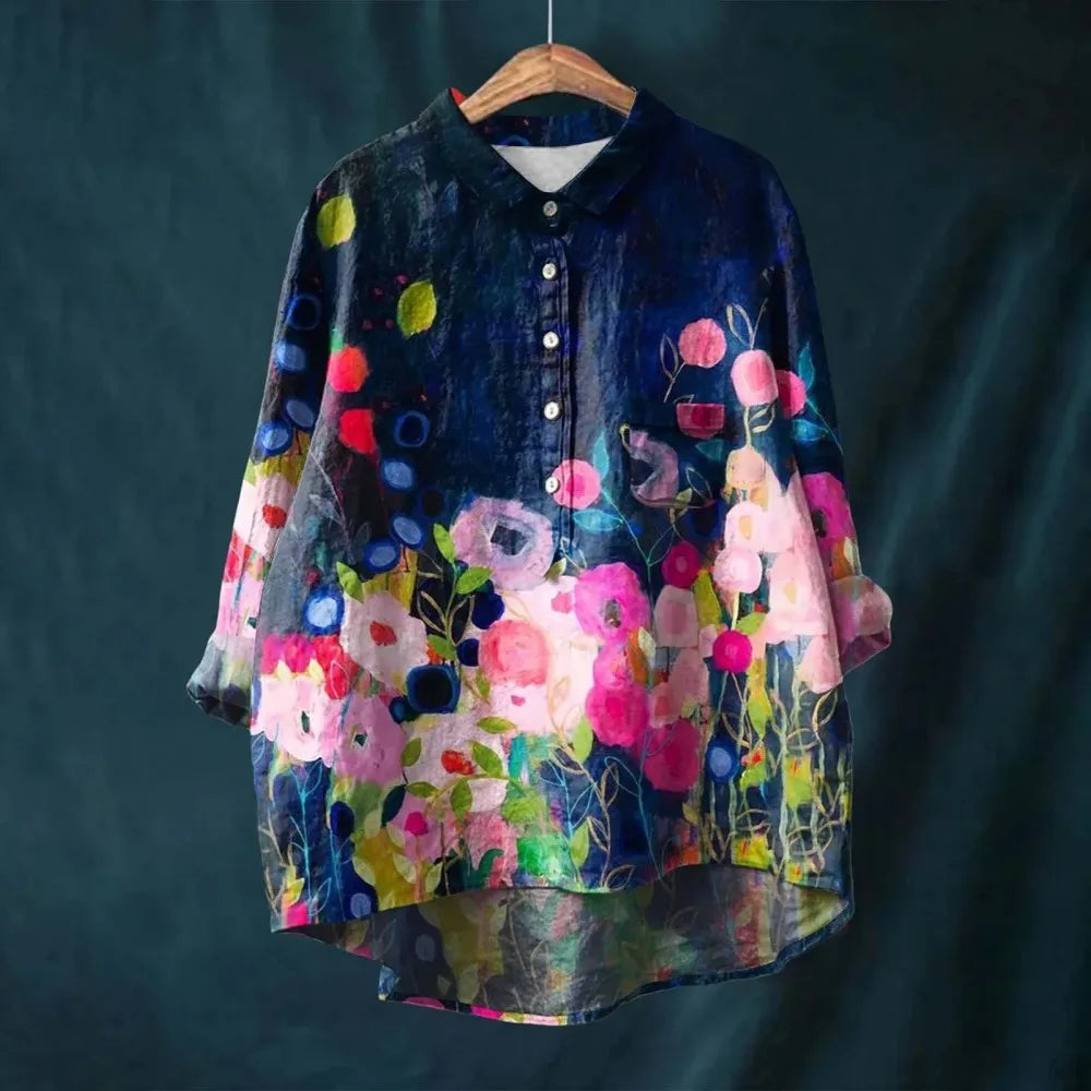 Rosie - VINTAGE BLOEMENBLOUSE