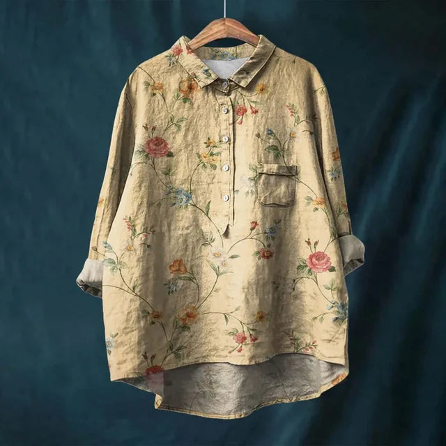 Rosie - VINTAGE BLOEMENBLOUSE