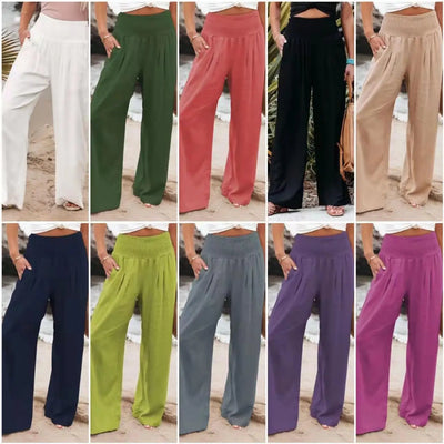 Sophia™ | Stylish Women's Cotton Pants - Comfortable with Every Step